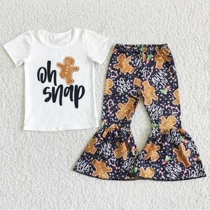 Little girls 3 piece set (Oh snap)